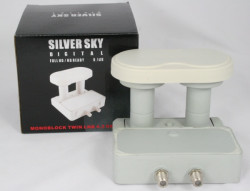 LNB konvertor SILVER SKY Monoblock Twin